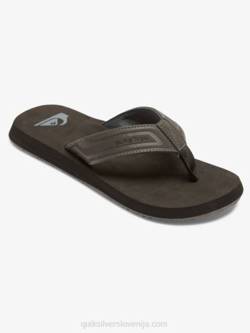 Quiksilver PJ4H974 moški siva 1 sandali z jedrom monkey wrench