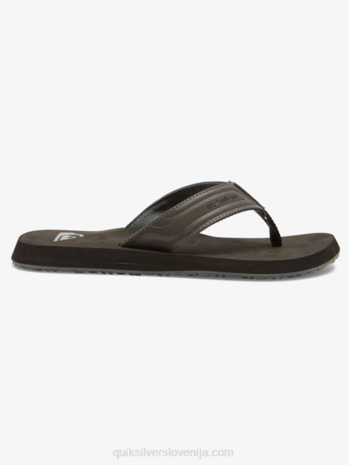 Quiksilver PJ4H974 moški siva 1 sandali z jedrom monkey wrench