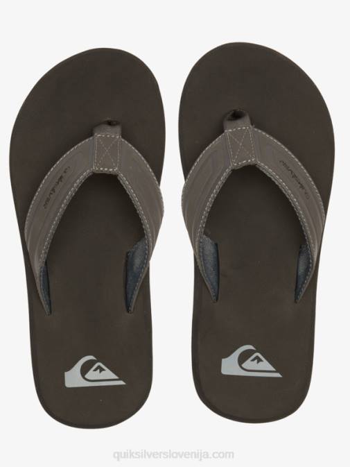 Quiksilver PJ4H974 moški siva 1 sandali z jedrom monkey wrench