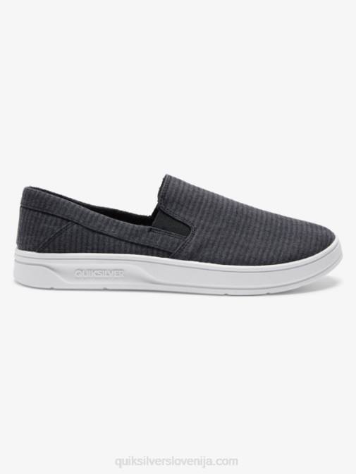 Quiksilver PJ4H1288 moški Črna natikači Harbor Wharf