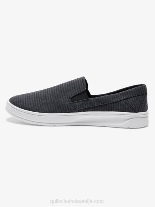 Quiksilver PJ4H1288 moški Črna natikači Harbor Wharf