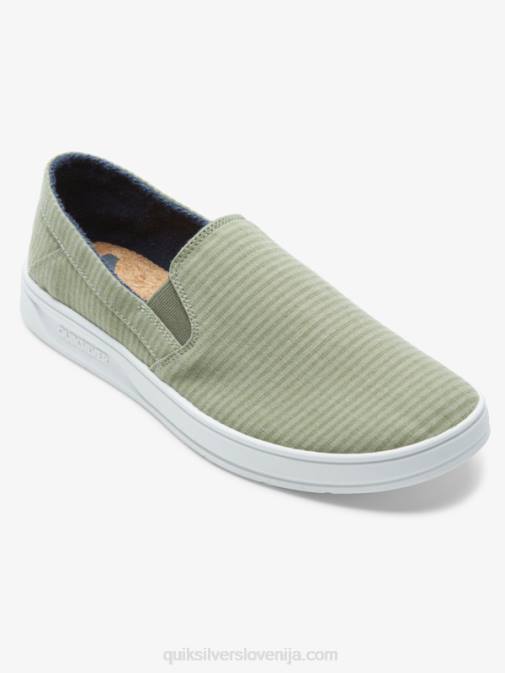 Quiksilver PJ4H1289 moški zelena 1 natikači Harbor Wharf