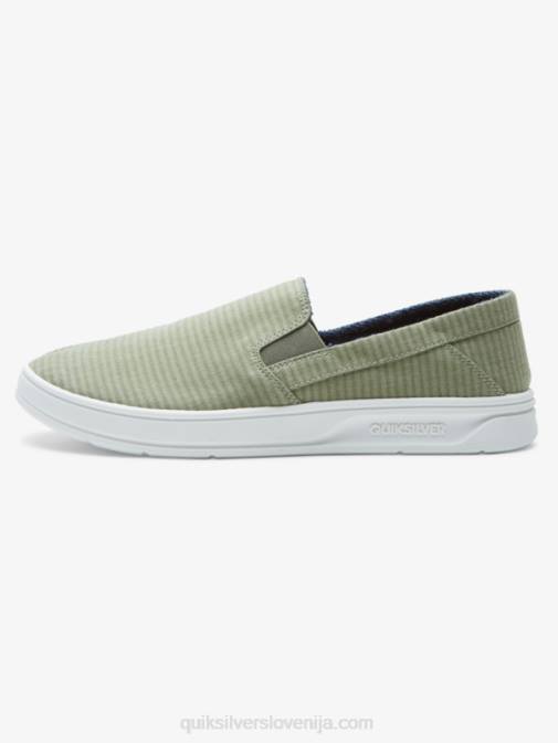 Quiksilver PJ4H1289 moški zelena 1 natikači Harbor Wharf