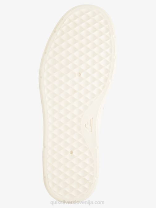Quiksilver PJ4H1290 moški črnobela natikači Harbor Wharf