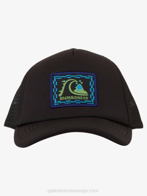 Quiksilver PJ4H1891 fantje Črna 2-7 zahrbtna kapa za tovornjakarja