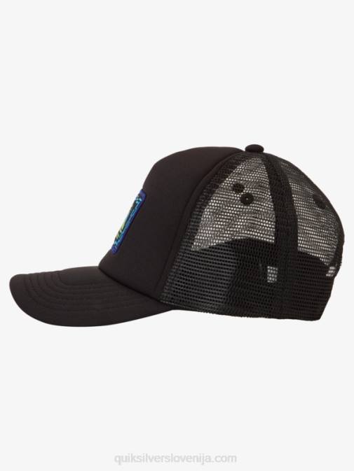 Quiksilver PJ4H1891 fantje Črna 2-7 zahrbtna kapa za tovornjakarja