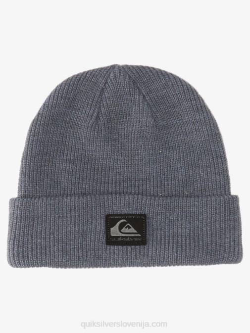 Quiksilver PJ4H2113 fantje srednje sivo pranje Kapa z manšetami za nastopajoče 8-16