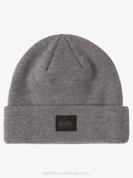 Quiksilver PJ4H2113 fantje srednje sivo pranje Kapa z manšetami za nastopajoče 8-16