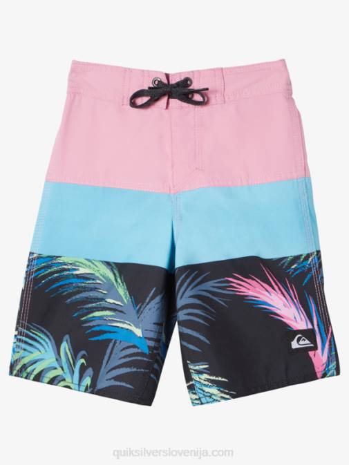 Quiksilver PJ4H1897 fantje mesečina slezasta 2-7 vsakodnevne plošče 14 kratke hlače