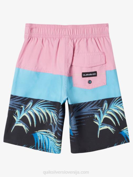 Quiksilver PJ4H1897 fantje mesečina slezasta 2-7 vsakodnevne plošče 14 kratke hlače