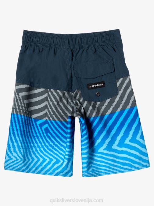 Quiksilver PJ4H1898 fantje polnočna mornarica 2-7 vsakodnevne plošče 14 kratke hlače