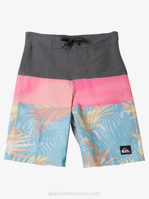Quiksilver PJ4H1900 fantje železna vrata 2-7 vsakodnevne plošče 14 kratke hlače