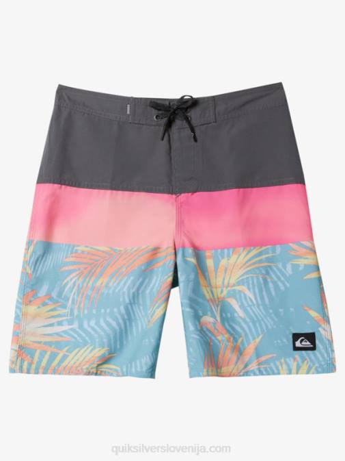Quiksilver PJ4H1905 fantje železna vrata 8-16 vsakodnevna plošča 17 kratke hlače