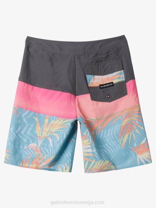Quiksilver PJ4H1905 fantje železna vrata 8-16 vsakodnevna plošča 17 kratke hlače