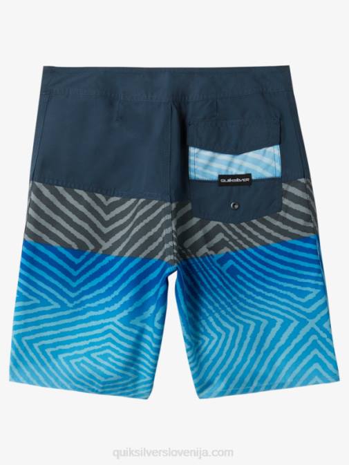 Quiksilver PJ4H1906 fantje polnočna mornarica 8-16 vsakodnevna plošča 17 kratke hlače