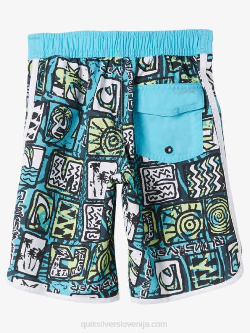 Quiksilver PJ4H1920 fantje rečno modra 2-7 vsakodnevne hlače s pokrovačo 14