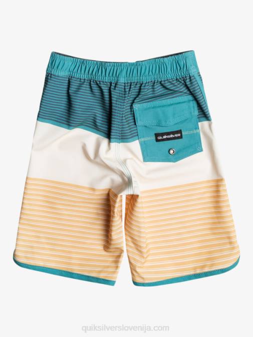 Quiksilver PJ4H1927 fantje pšenica 2-7 deskarske hlače tijuana 14 surfsilk