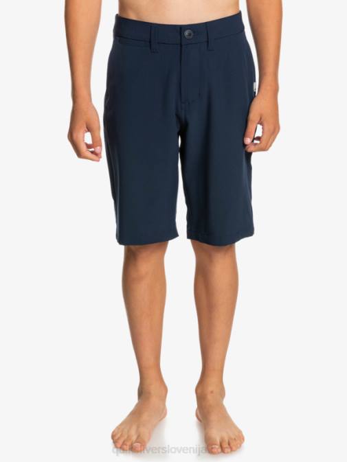 Quiksilver PJ4H1934 fantje mornarsko modri blazer 8-16 ocean union 19 amphibian boardshorts