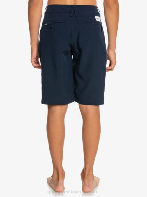 Quiksilver PJ4H1934 fantje mornarsko modri blazer 8-16 ocean union 19 amphibian boardshorts