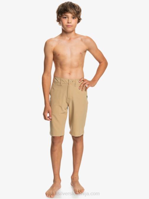 Quiksilver PJ4H1935 fantje plage 8-16 ocean union 19 amphibian boardshorts