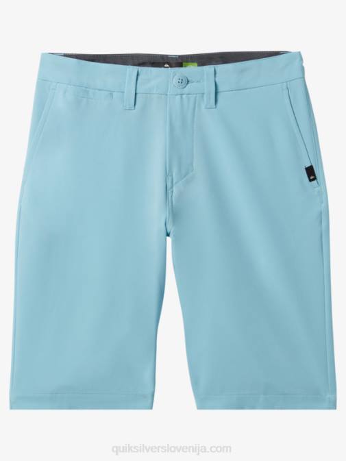 Quiksilver PJ4H1936 fantje modro nebo 8-16 ocean union 19 amphibian boardshorts