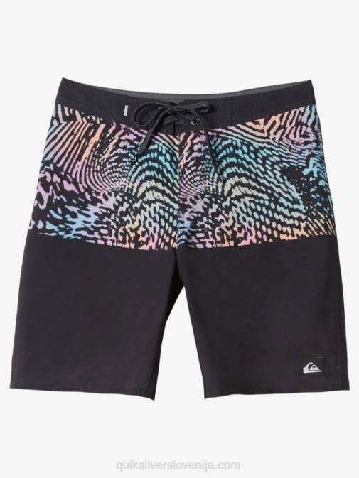 Quiksilver PJ4H1978 fantje Črna 8-16 vsakdanja divizija 17 kratke hlače