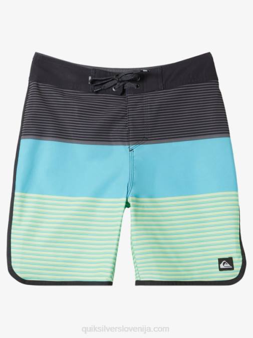 Quiksilver PJ4H1982 fantje Črna 8-16 surfsilk tijuana 17 kratke hlače za desko