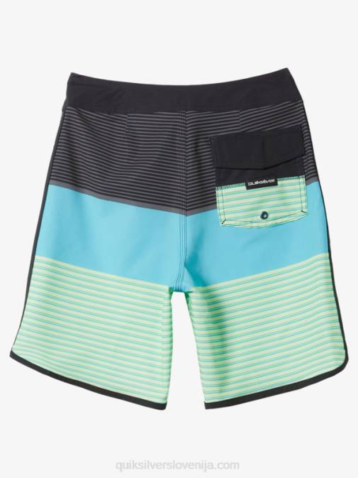 Quiksilver PJ4H1982 fantje Črna 8-16 surfsilk tijuana 17 kratke hlače za desko