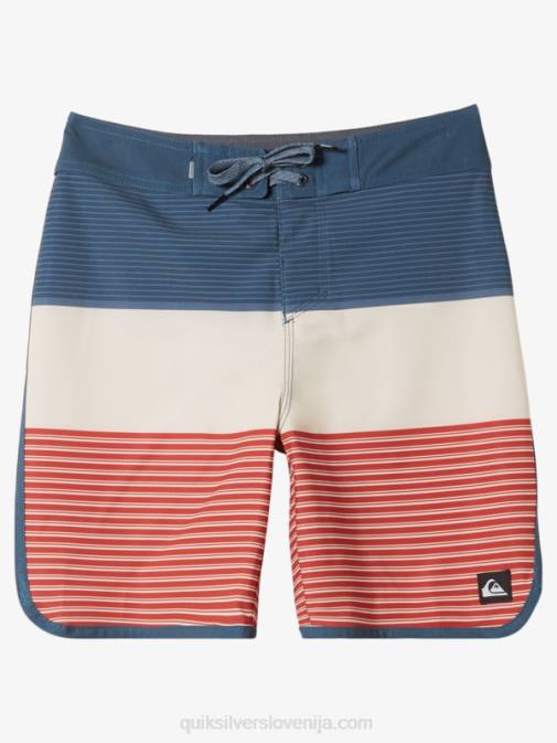 Quiksilver PJ4H1984 fantje polnočna mornarica 8-16 surfsilk tijuana 17 kratke hlače za desko