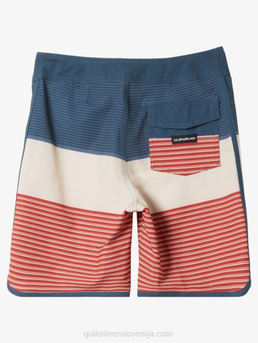 Quiksilver PJ4H1984 fantje polnočna mornarica 8-16 surfsilk tijuana 17 kratke hlače za desko
