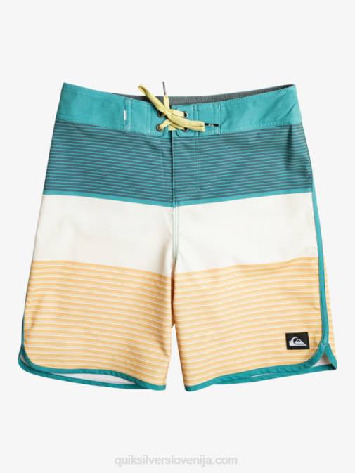 Quiksilver PJ4H1985 fantje pšenica 8-16 surfsilk tijuana 17 kratke hlače za desko