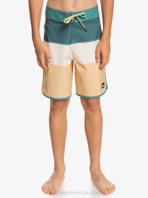 Quiksilver PJ4H1985 fantje pšenica 8-16 surfsilk tijuana 17 kratke hlače za desko