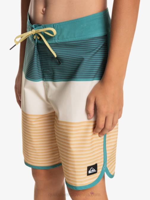 Quiksilver PJ4H1985 fantje pšenica 8-16 surfsilk tijuana 17 kratke hlače za desko