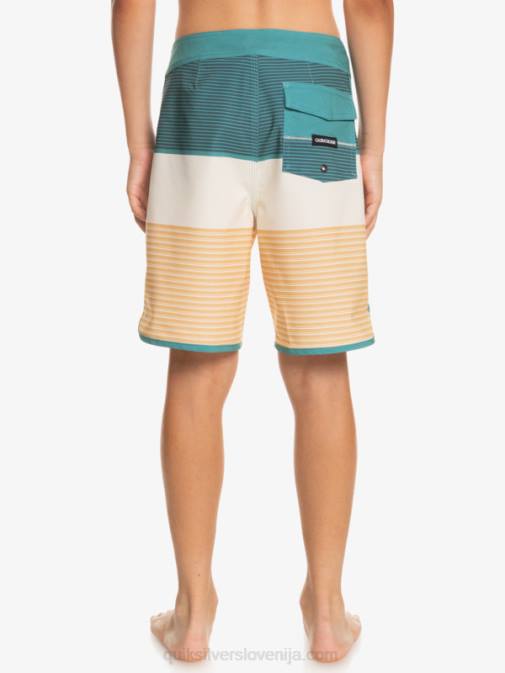 Quiksilver PJ4H1985 fantje pšenica 8-16 surfsilk tijuana 17 kratke hlače za desko