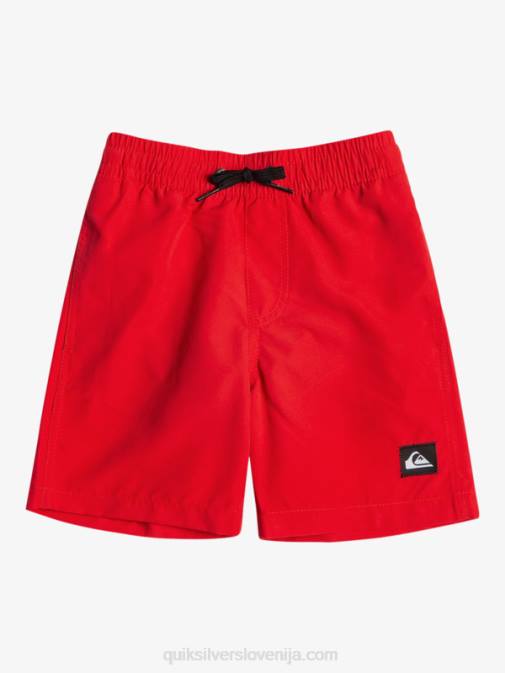 Quiksilver PJ4H2004 fantje rdeča z visokim tveganjem 2-7 vsak dan 13 volejev