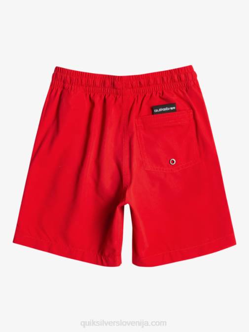Quiksilver PJ4H2004 fantje rdeča z visokim tveganjem 2-7 vsak dan 13 volejev