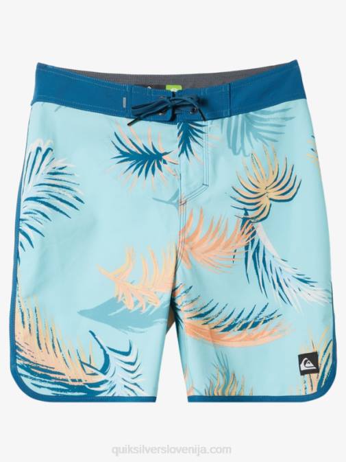 Quiksilver PJ4H2019 fantje maroško modra 8-16 surfsilk scallop 17 deske kratke hlače