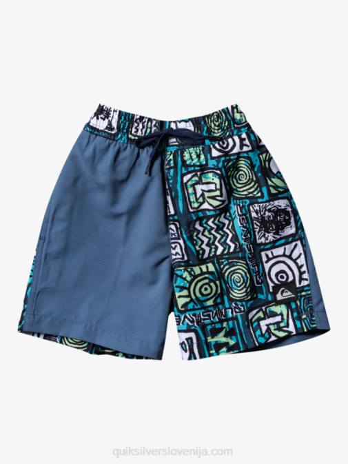 Quiksilver PJ4H2047 fantje rečno modra 2-7 next gen 12 volejev