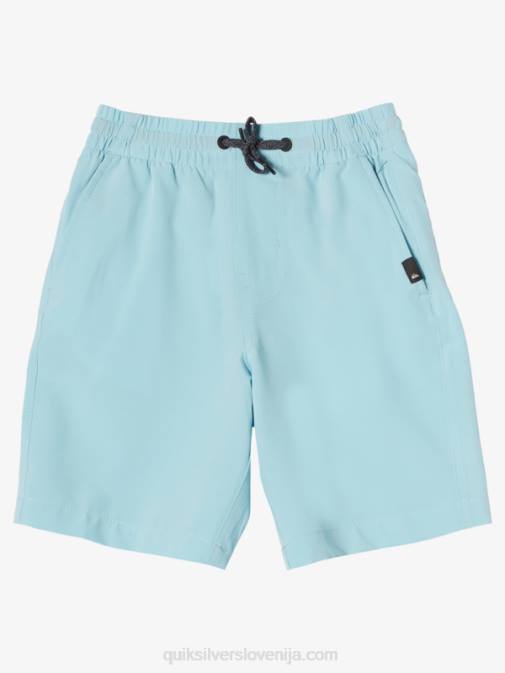 Quiksilver PJ4H2054 fantje modro nebo 2-7 oceanske elastične hlače za deskanje 14 dvoživk