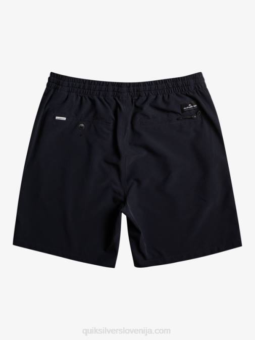 Quiksilver PJ4H2055 fantje Črna 2-7 oceanske elastične hlače za deskanje 14 dvoživk
