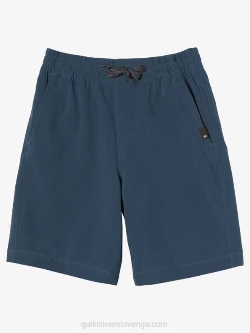 Quiksilver PJ4H2056 fantje polnočna mornarica 2-7 oceanske elastične hlače za deskanje 14 dvoživk