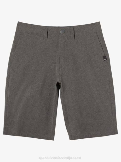 Quiksilver PJ4H2057 fantje Črna 8-16 union heather amphibian 20 boardshorts