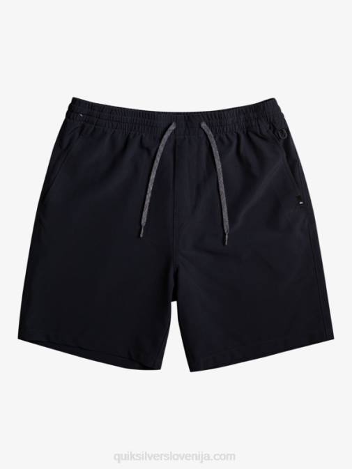 Quiksilver PJ4H2066 fantje Črna 8-16 oceanske elastične hlače za deskanje 18 amphibian