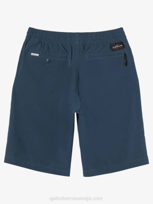 Quiksilver PJ4H2067 fantje polnočna mornarica 8-16 oceanske elastične hlače za deskanje 18 amphibian