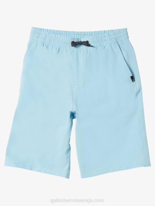 Quiksilver PJ4H2068 fantje modro nebo 8-16 oceanske elastične hlače za deskanje 18 amphibian
