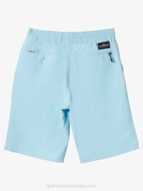 Quiksilver PJ4H2068 fantje modro nebo 8-16 oceanske elastične hlače za deskanje 18 amphibian