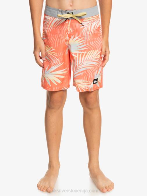 Quiksilver PJ4H2139 fantje svež losos 8-16 vsakodnevne kratke hlače qs 69 16