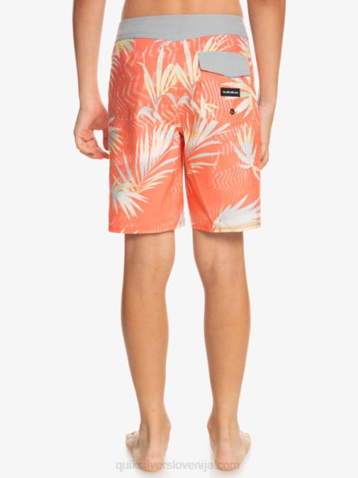 Quiksilver PJ4H2139 fantje svež losos 8-16 vsakodnevne kratke hlače qs 69 16