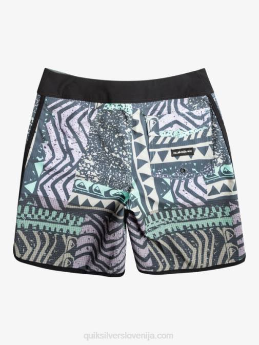 Quiksilver PJ4H2147 fantje polnočna mornarica 8-16 Highlite Scallop 16 kratke hlače za desko