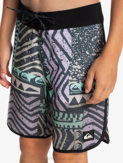 Quiksilver PJ4H2147 fantje polnočna mornarica 8-16 Highlite Scallop 16 kratke hlače za desko